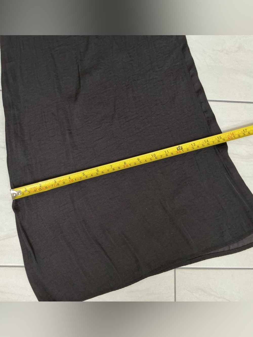 Zara Black Wide-Leg Pants - Picture 12 of 16